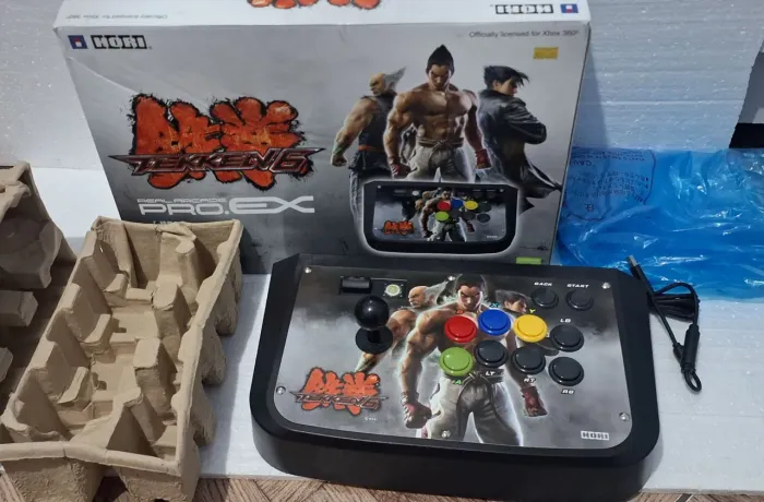 Controle arcade para xbox 360 edição tekken 6