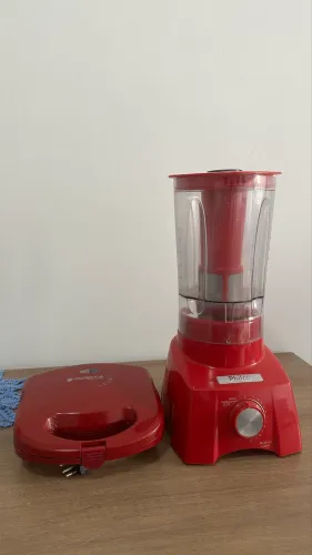 Kit Cozinha: Liquidificador Philco + Sanduicheira Cadence