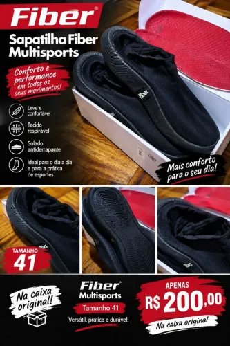 Sapatilha Fiber