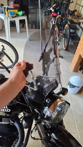 Bolha fume para Royal enfield