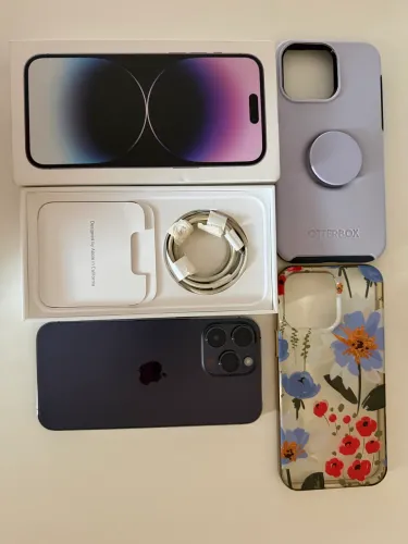 IPhone 14 Pro Max 256GB Cor Roxo Profundo