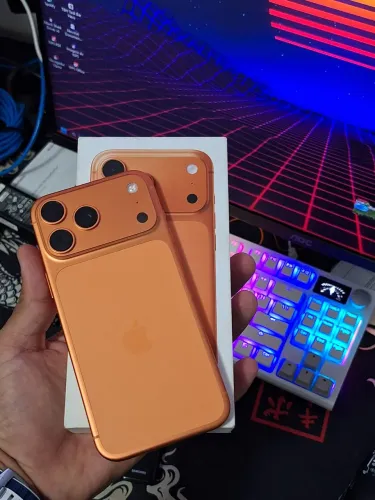 IPhone 17 Pro Max novo chip físico troco