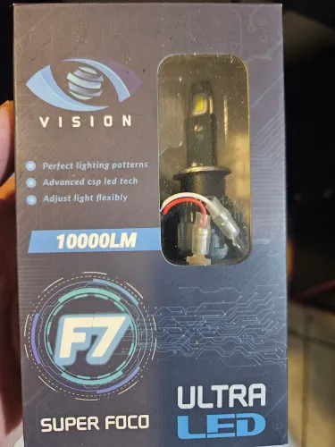 Lâmpada automotiva Ultra LED 10 mil lumens H1 