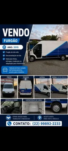 Peugeot Boxer 2.3 Furg.tb Dies. Med/ Longot.alto 2015