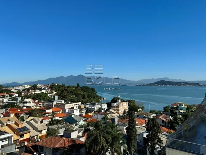 Cobertura com vista mar 4 dormitórios Bom Abrigo