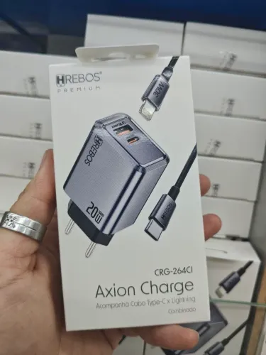 Carregador TipoC / Lightning Combinado