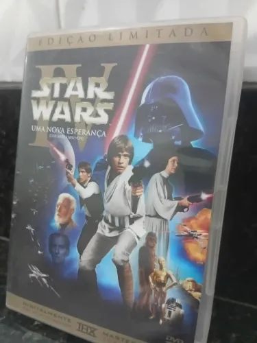 DVD Star wars episódio 4 Dublado