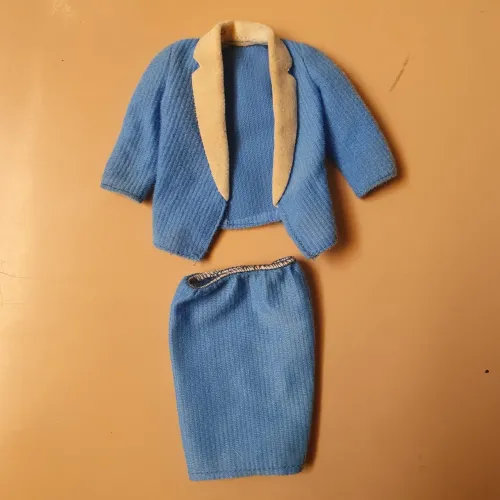 ROUPA ORIGINAL DA BARBIE ESTRELA SECRETÁRIA 1986 ÓTIMO ESTADO 