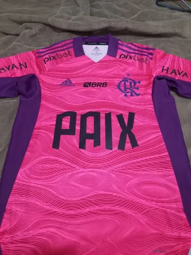 Camisa de jogador. Jogo da Paz. Tamanho M. Flamengo 2 x 1 Vasco