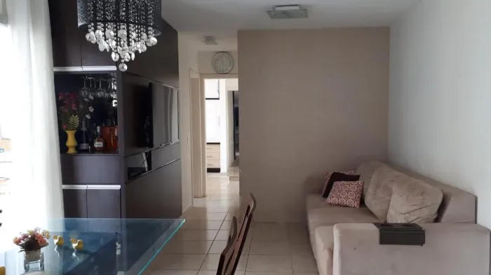 Alguel apartamento semi mobiliado Negrao de Lima 2 quartos 2 banheiros