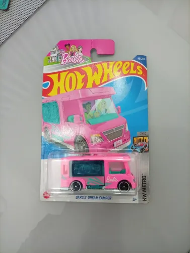 Hot Wheels Trailer miniatura da Barbie Dream Camper