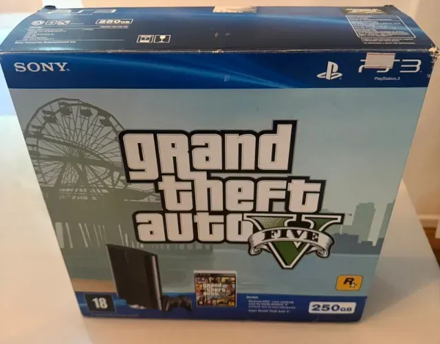 Playstation 3 Super Slim Edição GTA V!