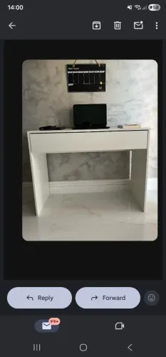 Escrivaninha Nice 100% MDF Premium - Seminova | Estado de Nova