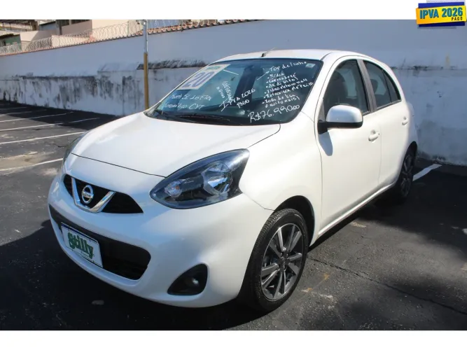 Nissan March SL 1.6 16V Flexstart 5P Aut. 2020