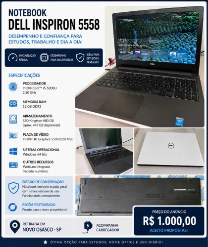 Notebook Dell