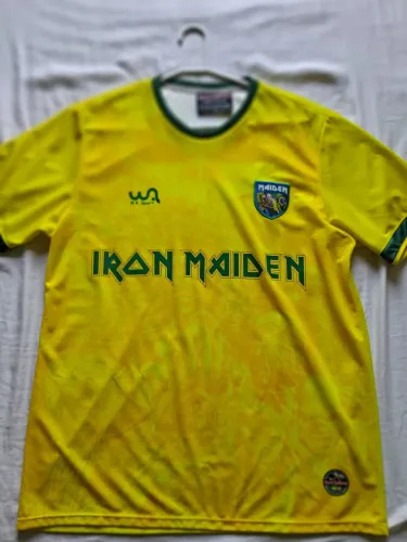 CAMISA IRON MAIDEN BRASIL OFICAL WA SPORTES