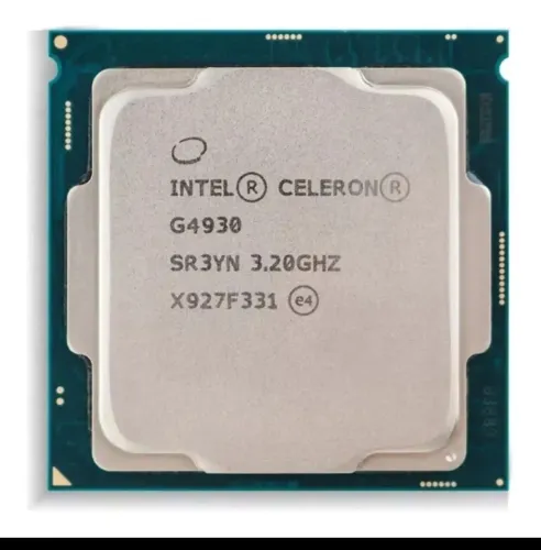 Processador Intel Celeron G4930 de 3.2GHz, 2M Cache, 2C/2T, no Turbo (54W)<br>