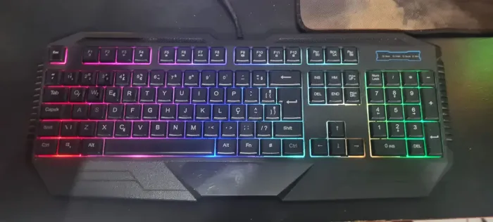 Teclado Gamer HP K110 Semi-mecânico
