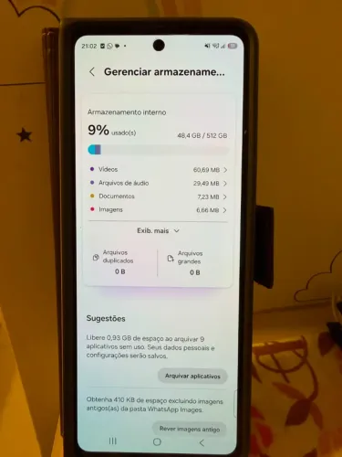 Samsung Galaxy Z Fold 5 (512GB) Creme - Excelente estado