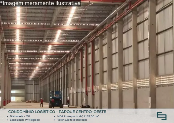 Galpão para alugar em Divinópolis/MG com 16.050,00 m² em condomínio logístico