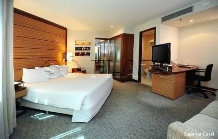 Flat Wyndham Ibirapuera disponível para venda com 41m², 02 dormitórios e 01 vaga de garage