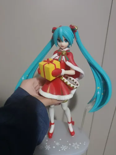 Figure original Hatsune Miku SPM (super premium figure) Figure Christmas 2019 c/caixa