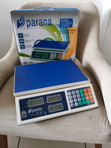 Balança digital 40 kg nova com bateria e cabos 