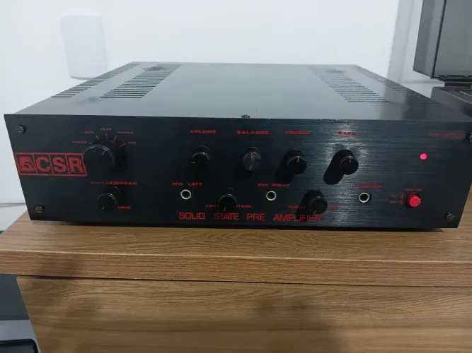 Toca discos gradiente garrard s95 todo revisado mais amplificador csr