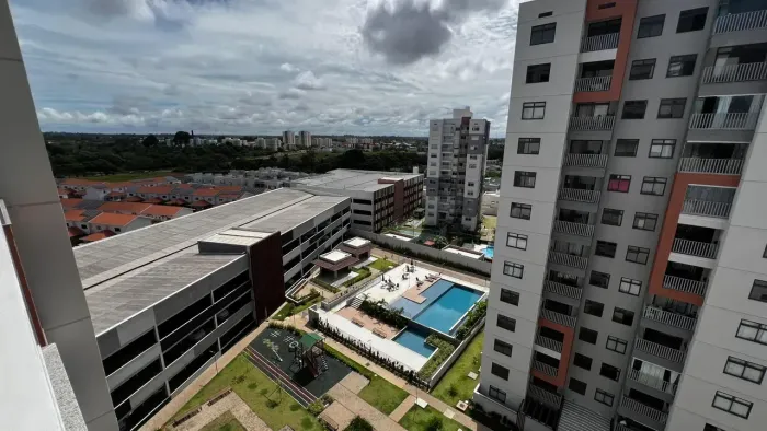 ATMOS LIVING ANDAR ALTO 3 QUARTOS SACADA COM CHURRASQUEIRA SOL DA MANHÃ