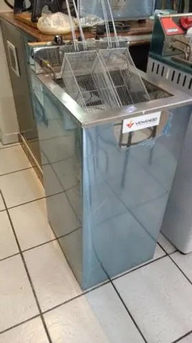 Fritadeira venancio agua e oleo (nova) Alecs