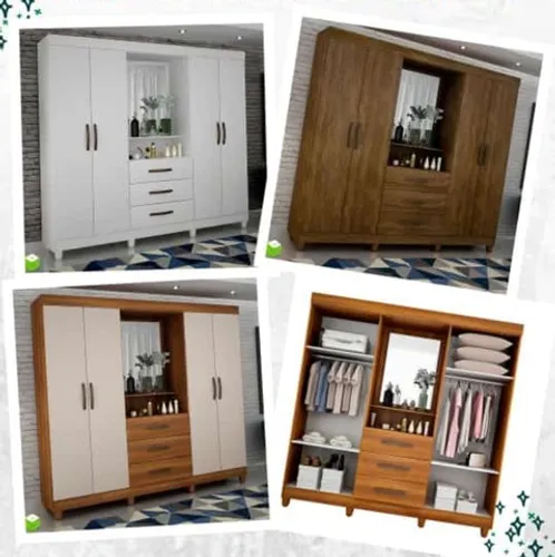 Quarto Roupeiro com espelho