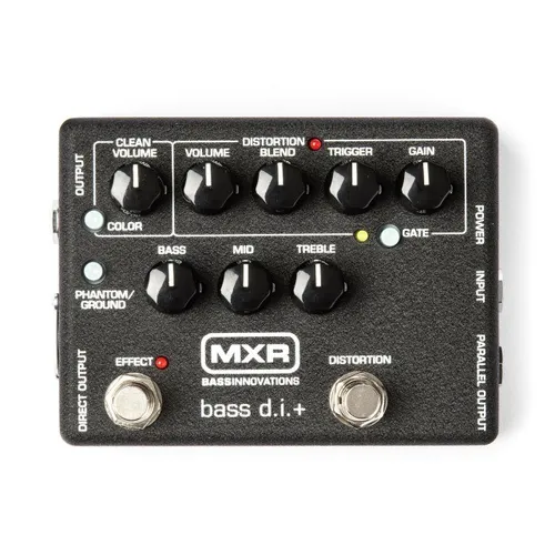 Pedal MXR M80 Bass DI + Distortion (Novo na caixa)