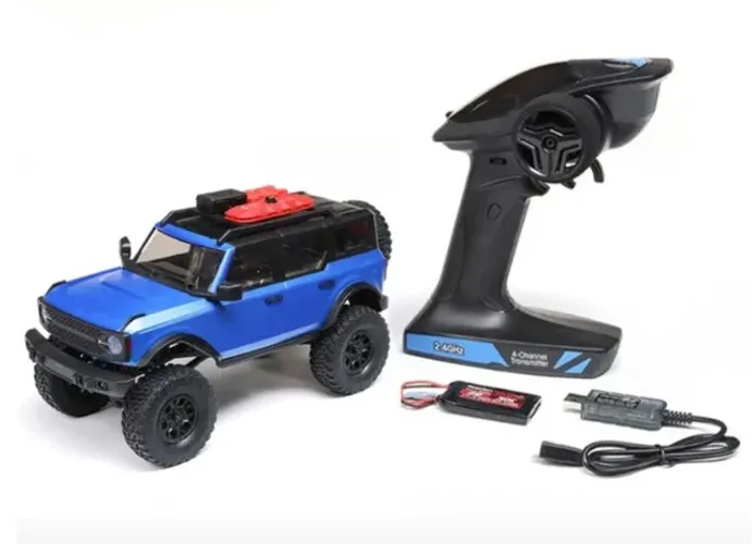 Carrinho de Controle Crawler Bronco Axial Scx24 1/24 4x4 - Ótimo para Ambientes Pequenos!