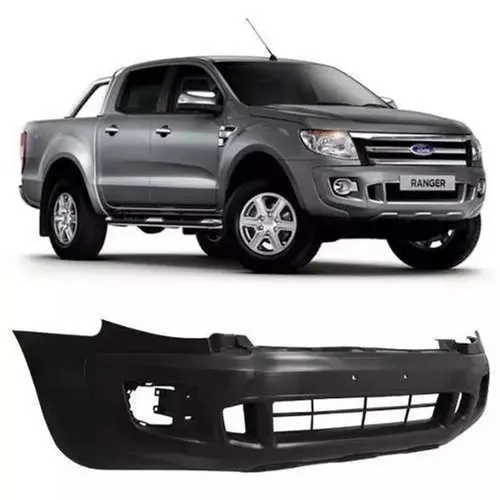 Parachoque Dianteiro Ford Ranger 2013 à 2016 - Preto - TYG