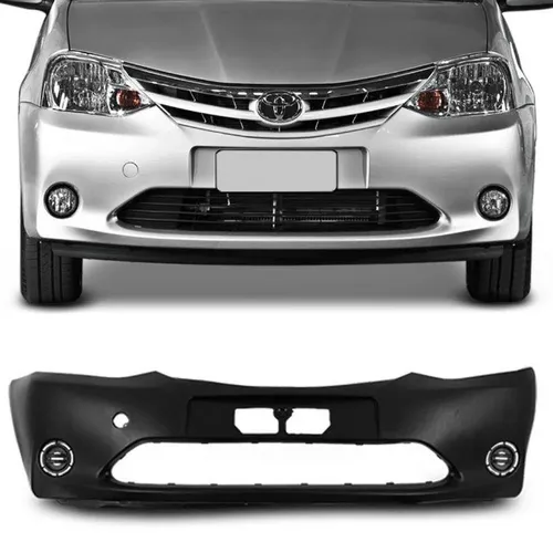 Parachoque Dianteiro Toyota Etios 2013 à 2016 - Preto - DTS