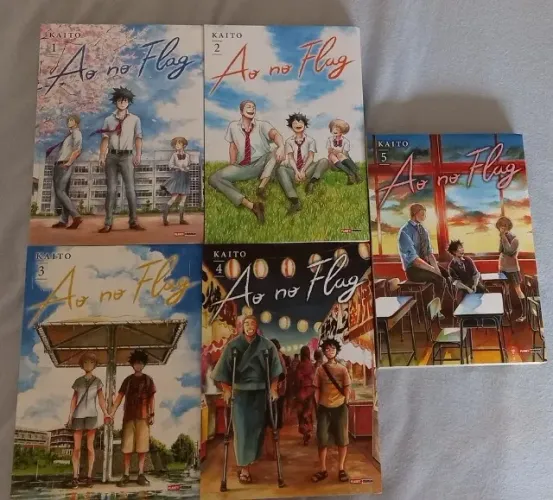 Ao no Flag volumes 1 a 5