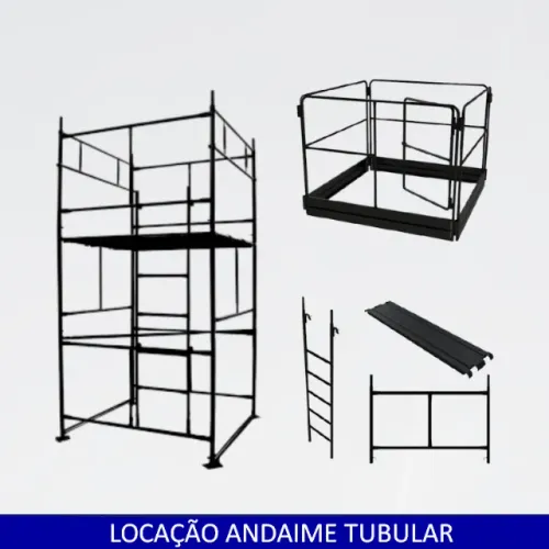 Locação de Andaimes Tubulares