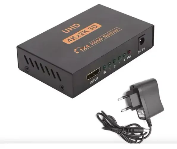 Distribuidor Splitter Iunit  1x4 4k x 2k 3d