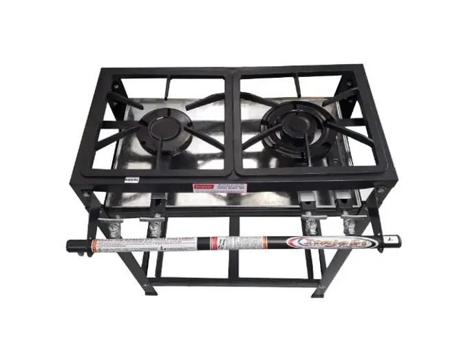 Fogão Industrial 2 Bocas Itajobi Baixa Pressão e Boca Dupla