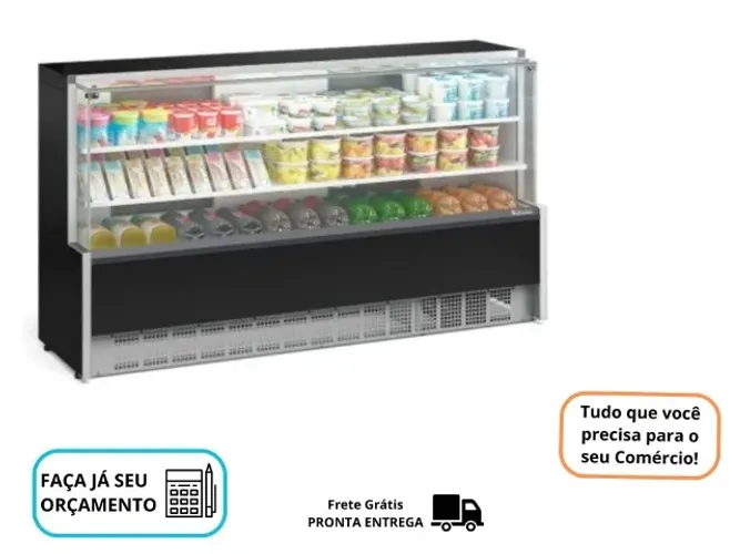 Balcão Refrigerado 2 Metros Gelopar Novo