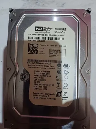 Hd 160gb 35,00