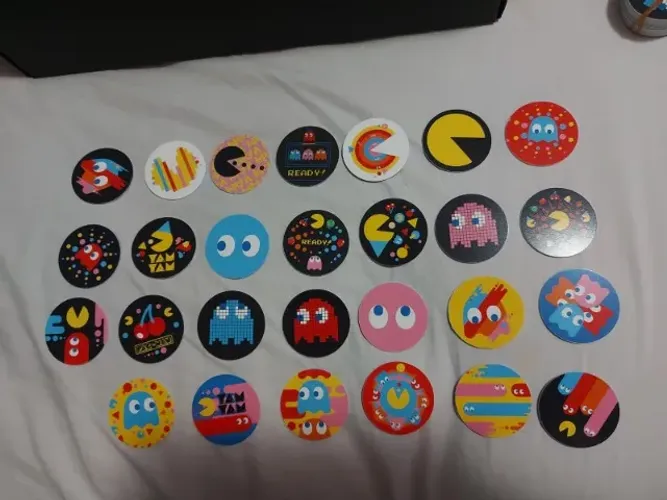 Tazos Pac Man em ótimo estado