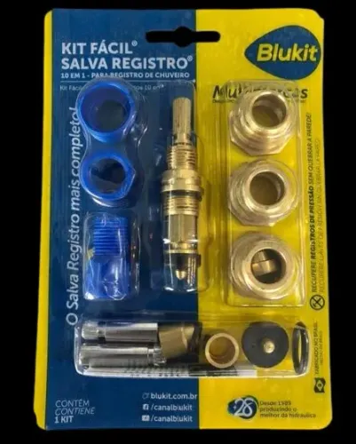 Kit Salva Registro Blukit 10 em 1