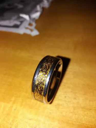 2 Anéis Celtic Dragon