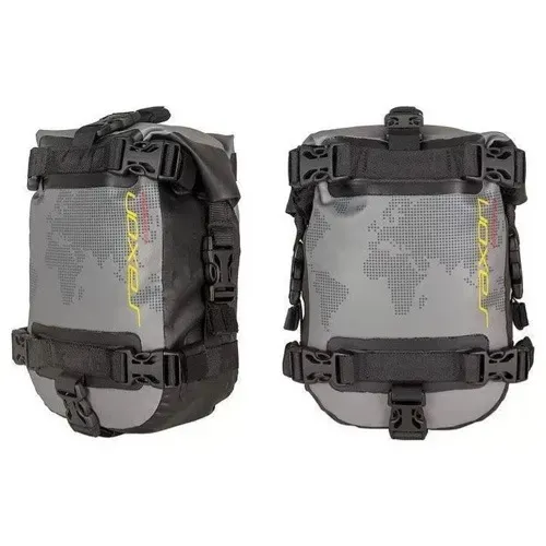 Arforjes para moto Impermeaveis Saxon 6L Preto Ou Cinza