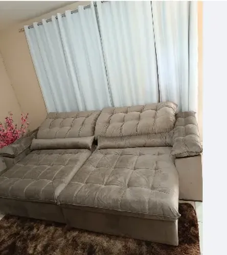 Sofá Retrátril Elisa 2,50m