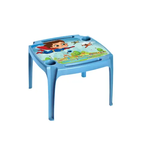 Mesa Infantil Azul Label 25237  Arqplast