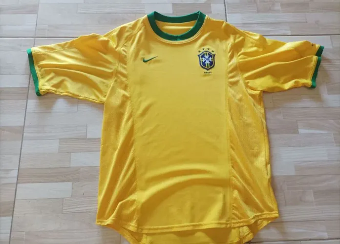 Camisa Brasil Nike 2001