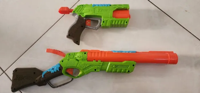2 lançadores x- shot