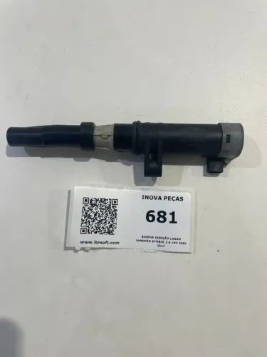 Bobina Ignição Logan Sandero Symbol 1.6 16v 2005 2014